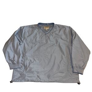 Cabela's Women's Outerwear Pullover Windcrest Windbreaker light blue 2XL